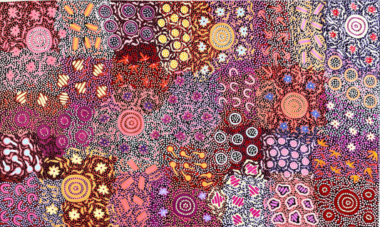 "Grandmother's Country" By Michelle Possum Nungurrayi