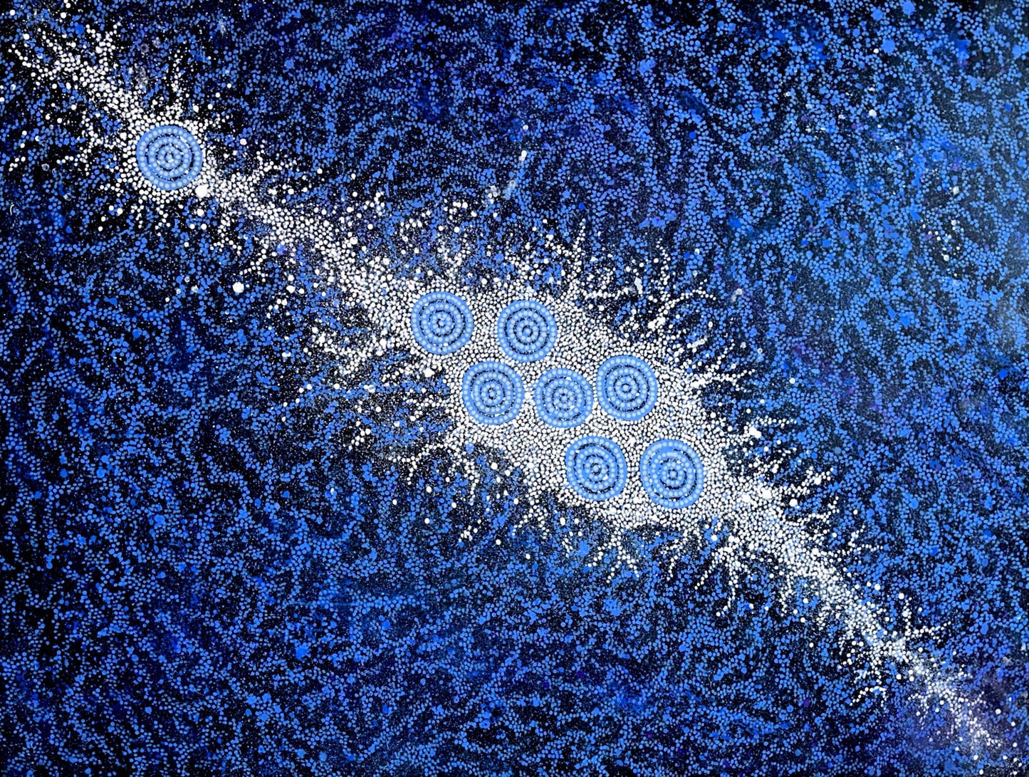 "Seven Sisters Dreaming" By Nyrulla Possum Burns