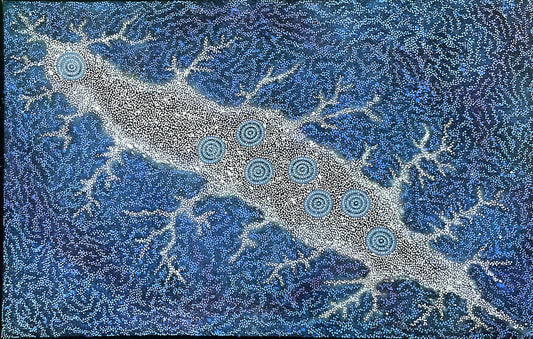 "Seven Sister Dreaming" By Nyrulla Possum Burns