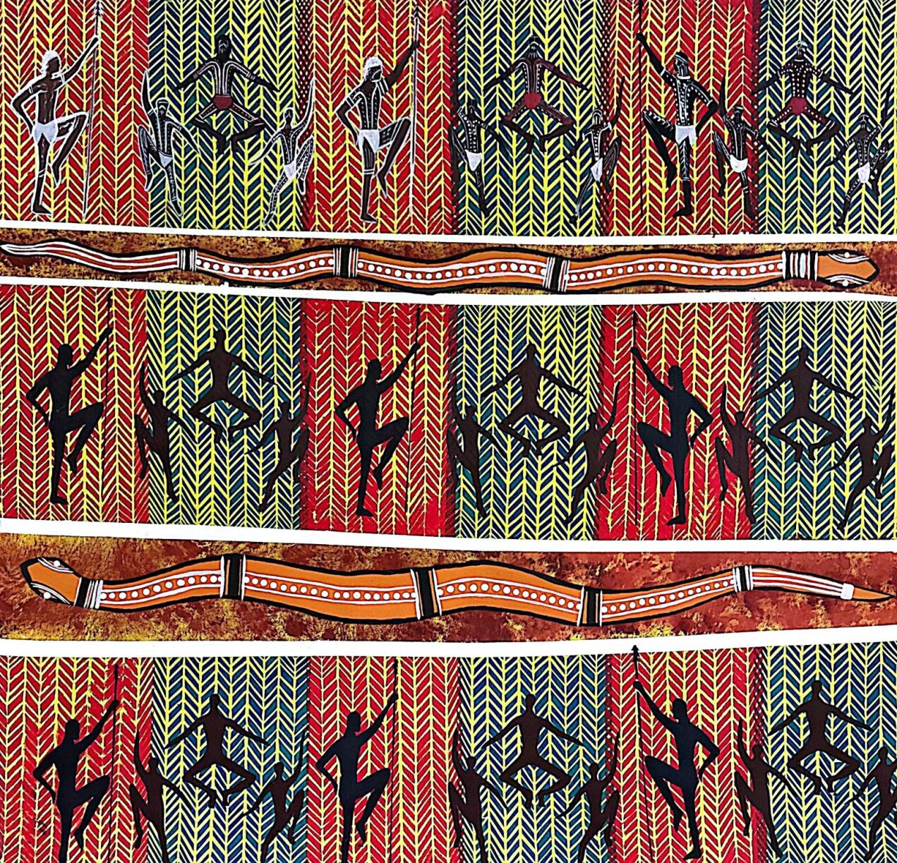 "Corroboree Dance" By Lewis Langton Knucku