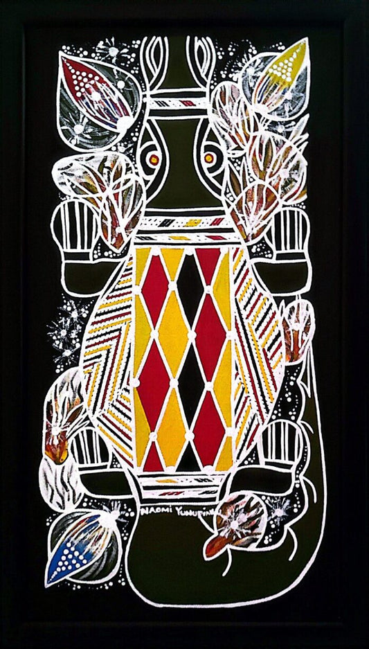 "Crocodile Dreaming" By Naomi Yunupingu