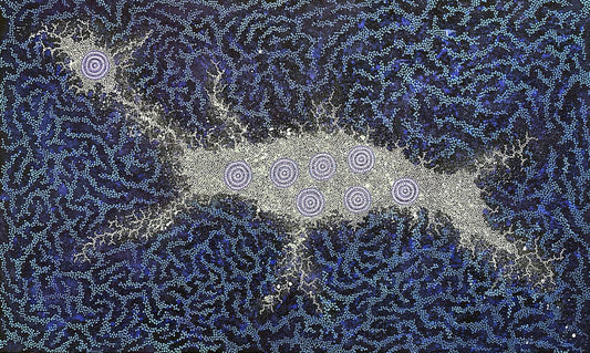 "Seven Sisters Dreaming" By Nyrulla Possum Burns