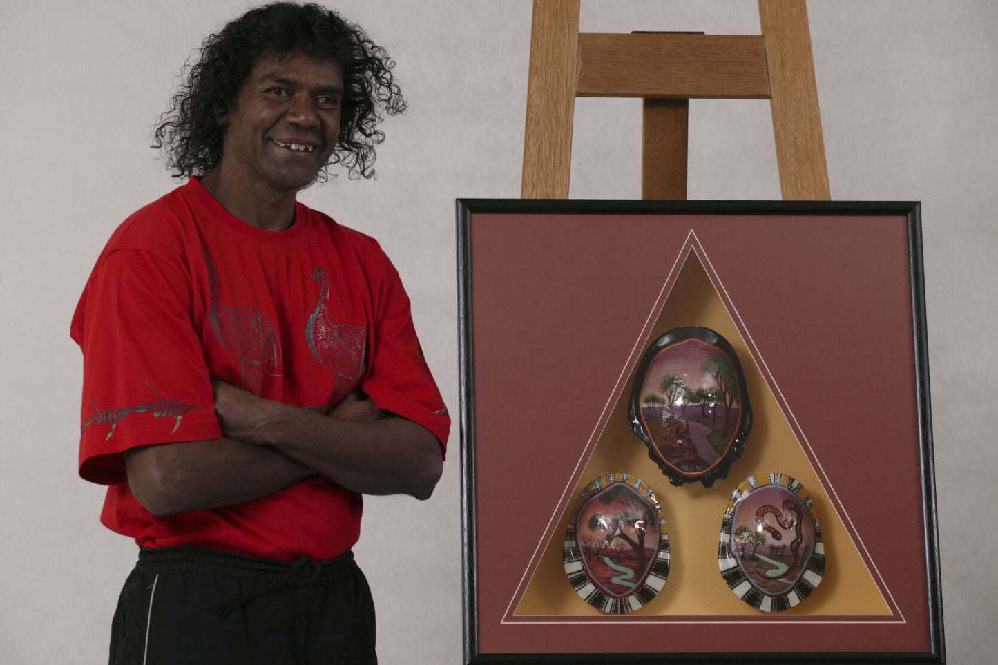 "3 Turtle Shells" By Lewis Langton Knucku