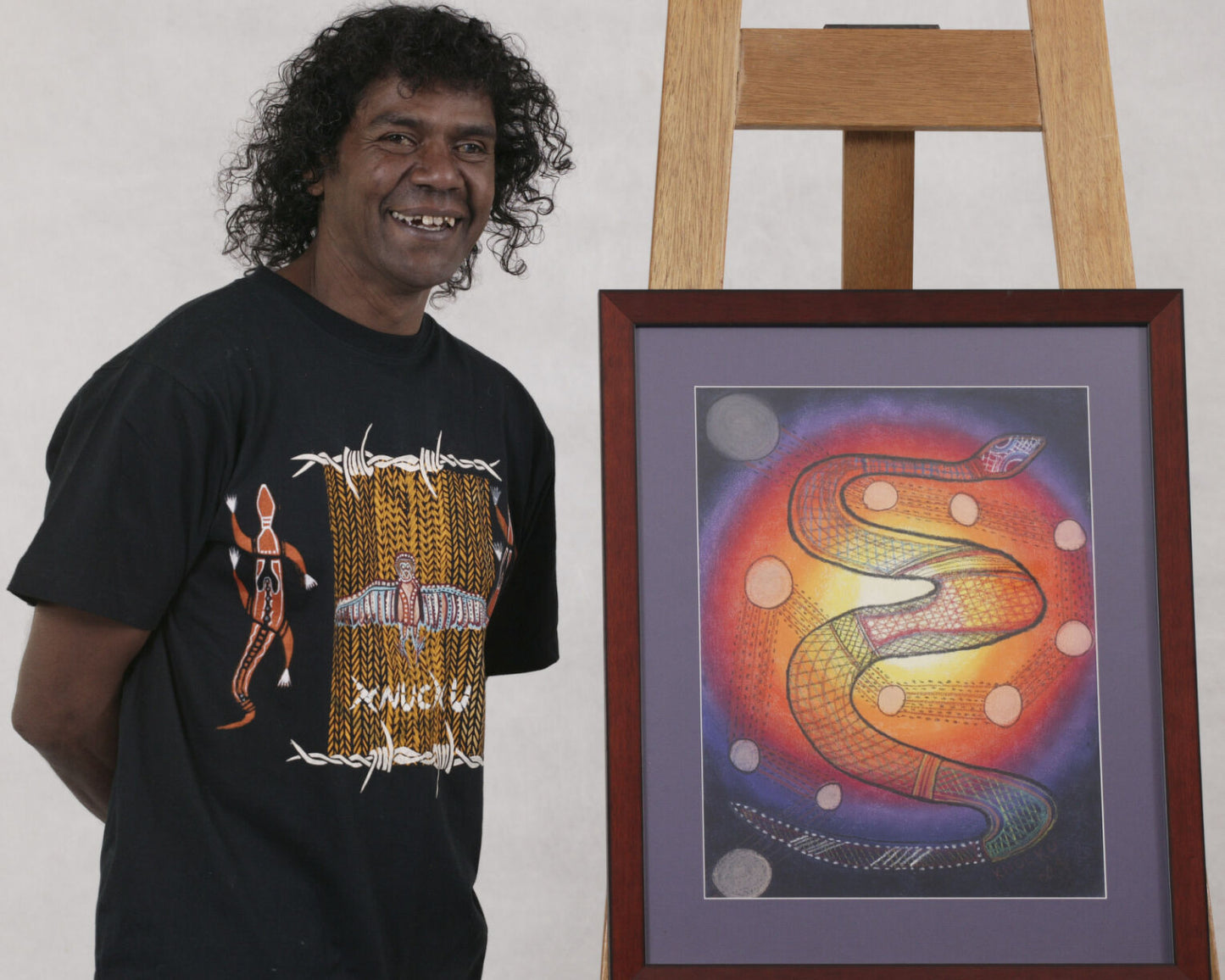 "Snake Dreaming" By Lewis Langton Knucku (DESCRIPTION)